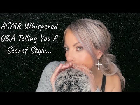 ASMR - Cupped Whispering Q&A “Telling You A Secret” Style  | Sleep and Tingles