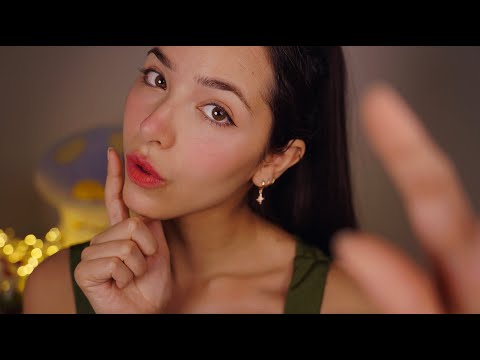 4K ASMR: Analysing your face with unintelligible/mouth sounds