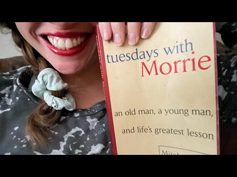 ASMR - Soft Spoken: Reading Tuesdays with Morrie - Pt. 2!