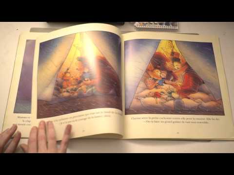 ASMR Reading my Favourite Picture Book in French | Whispering