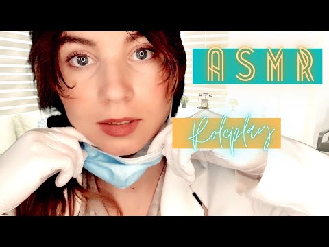 [ASMR] Arzt Roleplay - Augen Untersuchung wegen Kopfschmerzen Personal Attention RP (gloves) deutsch