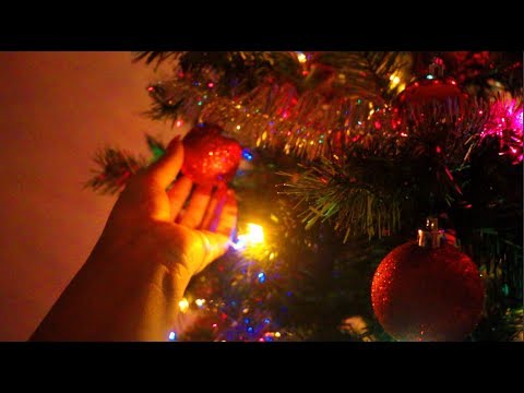 ASMR | Tingly Lofi Christmas Tree Tour 🎄 | White Noise, Camera Mic | (Super Relaxing) ~