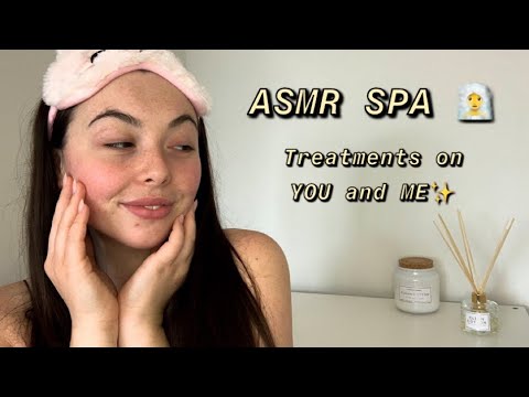 ASMR SPA | AT HOME TREATMENTS ON YOU AND ME ✨