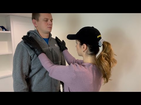 ASMR TSA Pat Down & Backpack Check For SLEEP (soft spoken role-play) New York Airport