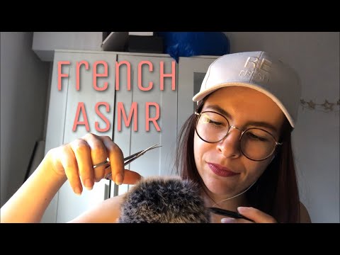 ASMR | Whispering in French & Giving My Mic a Haircut 💁‍♀️