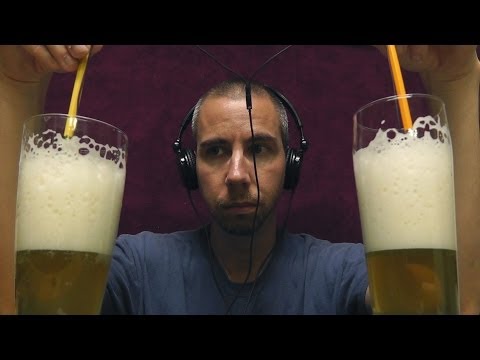 1 Hour of Binaural Beer Suds Sounds [ ASMR ]