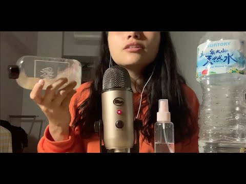 ASMR ESPAÑOL- ¿Ya tomaste agua? water sounds.