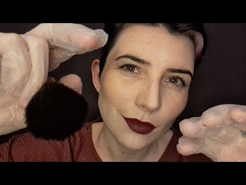 ASMR | Pulling Lint from Your Hair ~ Soft Spoken, personal attention, rubber gloves, brushing sounds