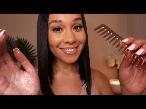 ASMR Extremely Satisfying Hair and Scalp Detox Roleplay 🌿🤎 Personal Attention W/ Layered Sounds