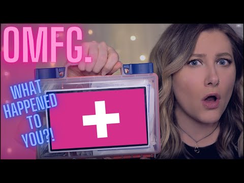 🩹ASMR First Aid - You need the WHOLE kit🩹🤕 Personal attention, Soft Speaking, Medical Role Play