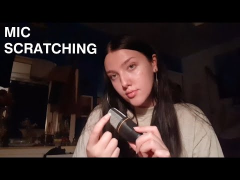 ASMR | scratching on the mic