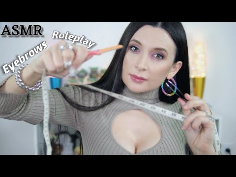 Friend does your eyebrows  *ASMR RolePlay