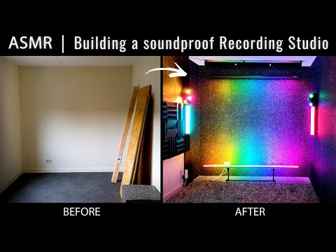 ASMR | HOW TO BUILD YOUR OWN SOUNDPROOF RECORDING STUDIO | Isabel imagination