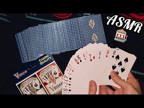 ASMR Playing Cards ♦️ (Card Games and Shuffling)