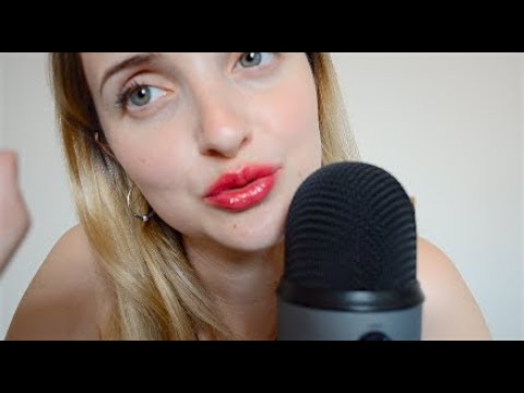 ASMR | SEMI-INAUDIBLE WHISPERING* WITH MOUTH SOUNDS