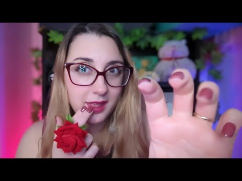 ASMR Spit Painting, Inaudible Whisper, Shoops, and Invisible Scratching (mouth sounds)