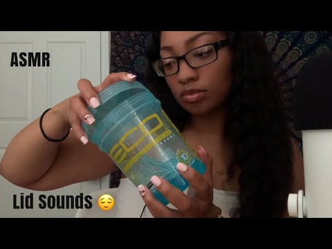 ASMR | Lid Sounds & Tapping | Gentle Opening & Closing Sounds