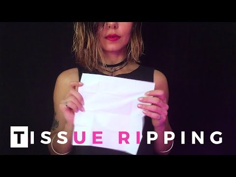 ASMR | Tissue Ripping | Tissue Tearing | Paper Ripping, Crinkling (No Talking)