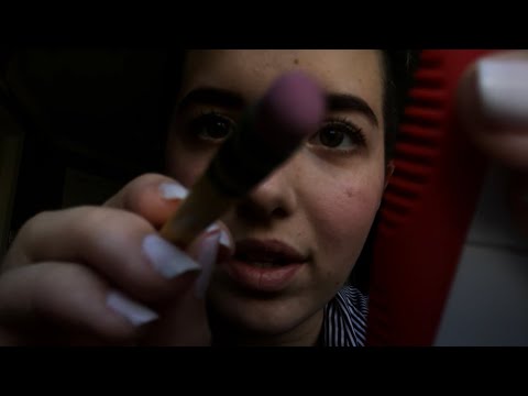 ASMR Face Writing/Personal Attention/Inaudible Counting