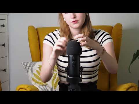 ASMR Intense Microphone Cover Scratching with fake nails