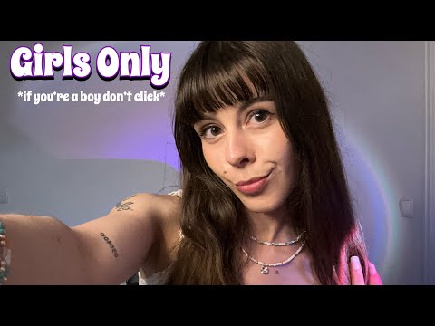 ASMR For The Girls ONLY 🎀 - No Boys Allowed ⚡🚫
