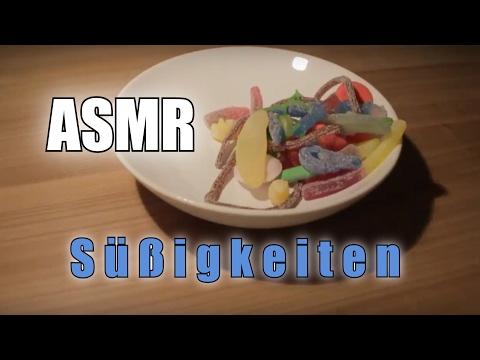ASMR - Süßigkeiten essen - Eating sweets - deutsch/german
