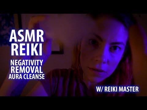 EXTREMELY RELAXING ASMR NEGATIVITY REMOVAL & AURA CLEANSING. HANDSOUNDS + WHISPER (NO TAPPING)