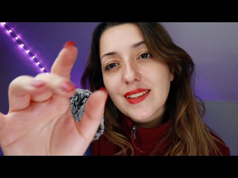 ASMR | Face Touching | Up Close Whispering for Sleep
