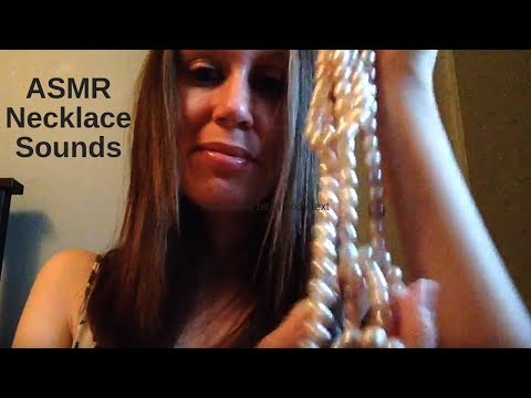ASMR Pearl Necklace Sounds [Two Minute Tingles]