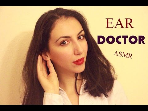 ASMR EAR CLEANING - ASMR DOCTOR Role Play Inaudible Whisper