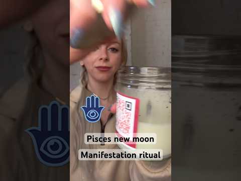 Pisces new moon manifestation ritual  March 10 2024 🌑🪬 #shorts #astrology #manifest ￼￼