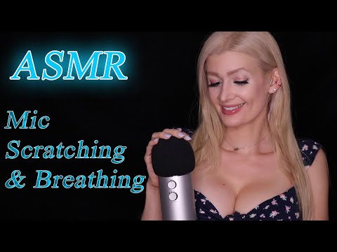 ASMR Deep Mic Scratching and Breathy Whispers for Sleep