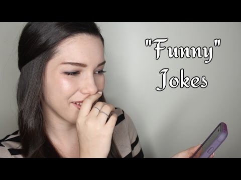 ASMR - Reading "Funny" Jokes + Gum Chewing