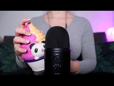 ASMR - Squishing & Gripping Squishies (+ Fast Tapping) [No Talking]