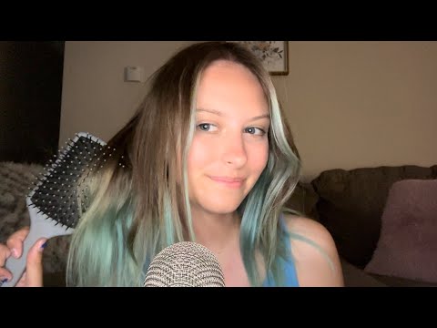 ASMR Body Triggers and Hair Play!