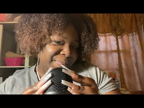ASMR Mic Scratching With XL Nails (No Cover)