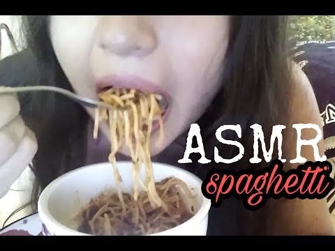 Eating spaghetti | ASMR | Eating show