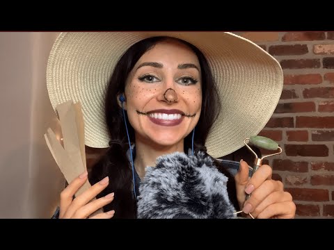 ASMR Turning You Into A Scarecrow 🌽💀 Personal Attention