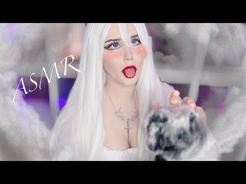 ASMR Relaxing Sounds Of Fluffy Mic 💤