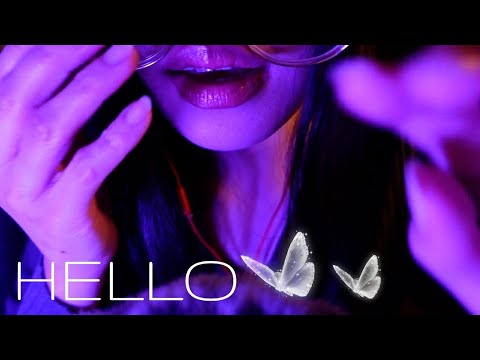 ASMR Repeating Intro | Tappings & whispering