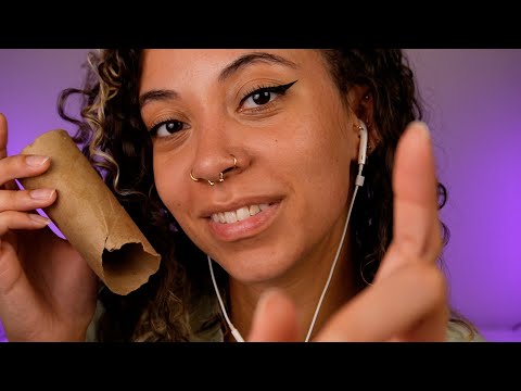 *EAR TO EAR* Wet Mouth Sounds & Gentle Tapping (+ new lighting?) | ASMR