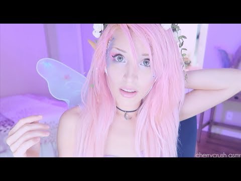 ASMR ♡ Fairy Role play // Whispering // Tapping & Scratching // for sleep