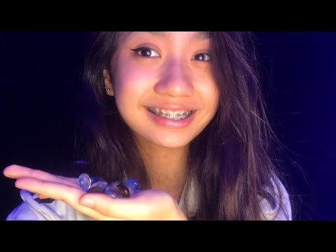 ASMR ~ Playing With Plastic Stones