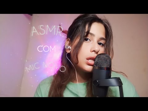 ASMR SONS DE BOCA / SUPER INTENSOS COM O MIC NOVO!