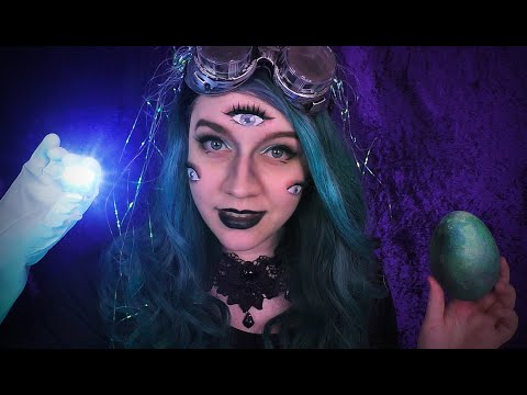Checkup with a clumsy alien [ASMR]