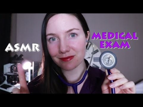 ASMR Roleplay | Full Body Exam (Whispered)