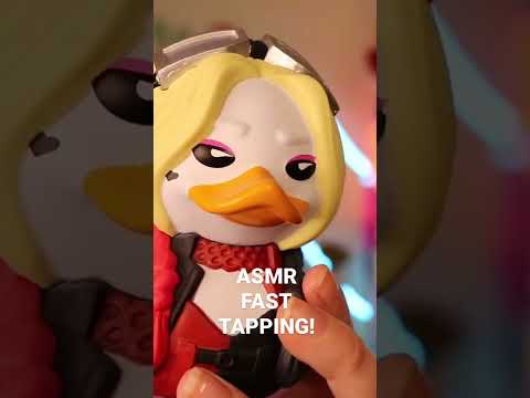 ASMR Fast Tapping! Quack 🦆 #asmr #asmrsounds #relaxing #chill