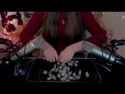 ASMR - Ice sounds... cause we have not proper snow yet :/ - Day 21 of asmr advent calendar