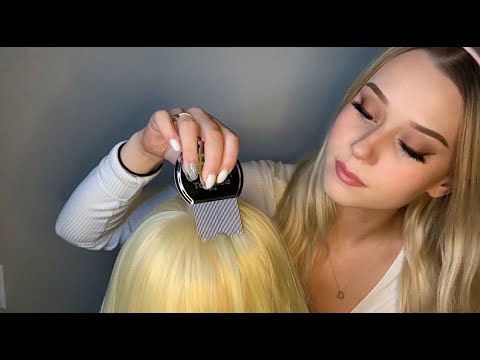 ASMR | Relaxing Scalp & Lice Check Roleplay