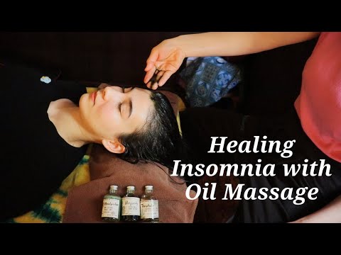 ASMR Special Oil Scalp Massage to Heal Insomnia (Soft Spoken)